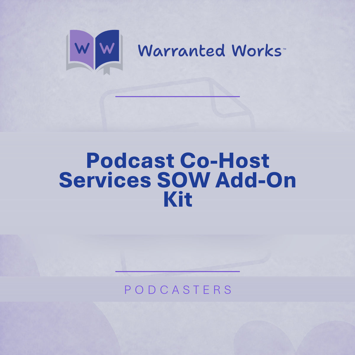 Podcast Co-Host Services SOW Add-On Kit