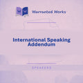 International Speaking Addendum Kit