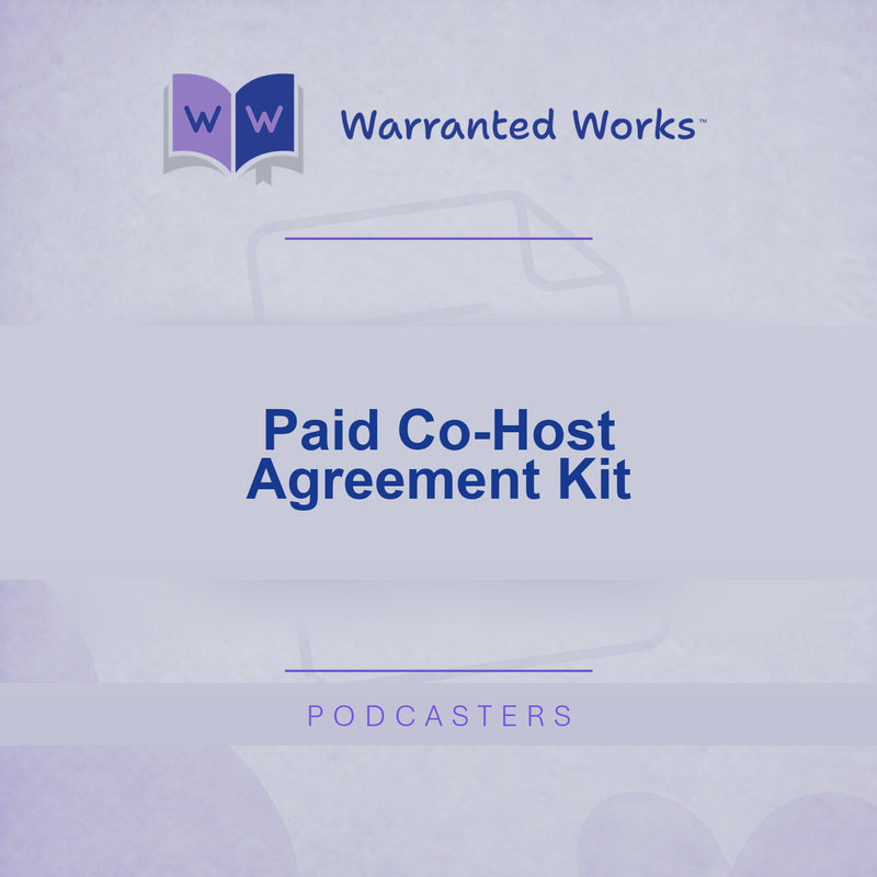 Paid Co-Host Agreement Kit — Co-Host Edition