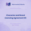 Character and Brand Licensing Agreement Kit — Author Edition cover