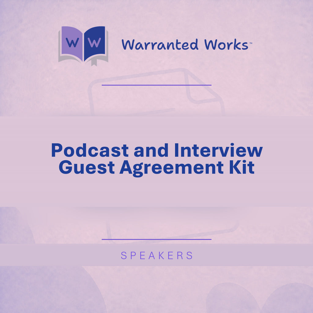 Podcast and Interview Guest Agreement Kit