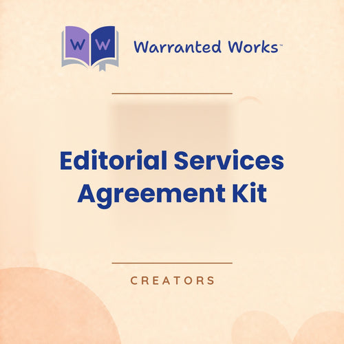 Editorial Services Agreement Kit — Creator Edition